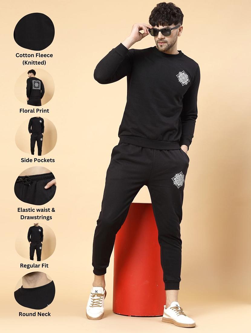 men regular fit full length track suit - 21143742 - Standard Image - 4