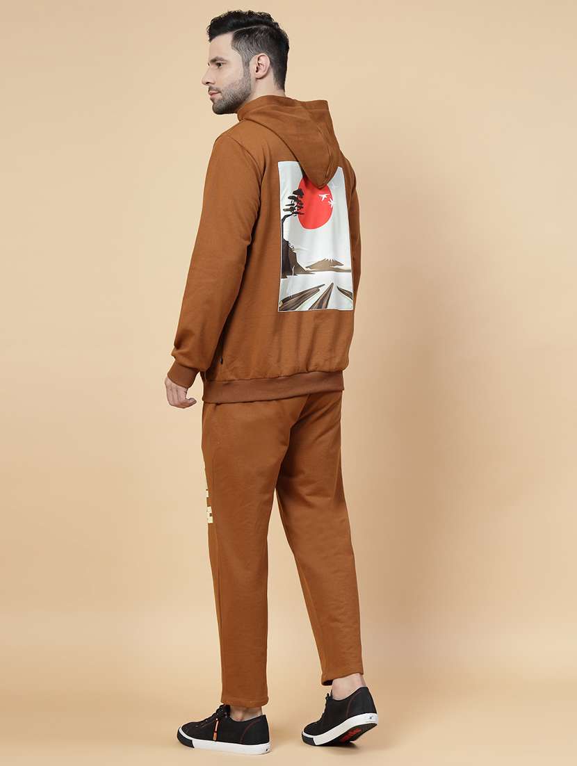 men regular fit full length track suit - 21143747 -  Standard Image - 4