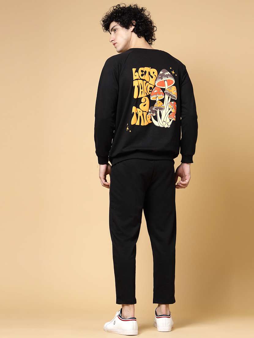 men regular fit full length track suit - 21143750 - Standard Image - 4