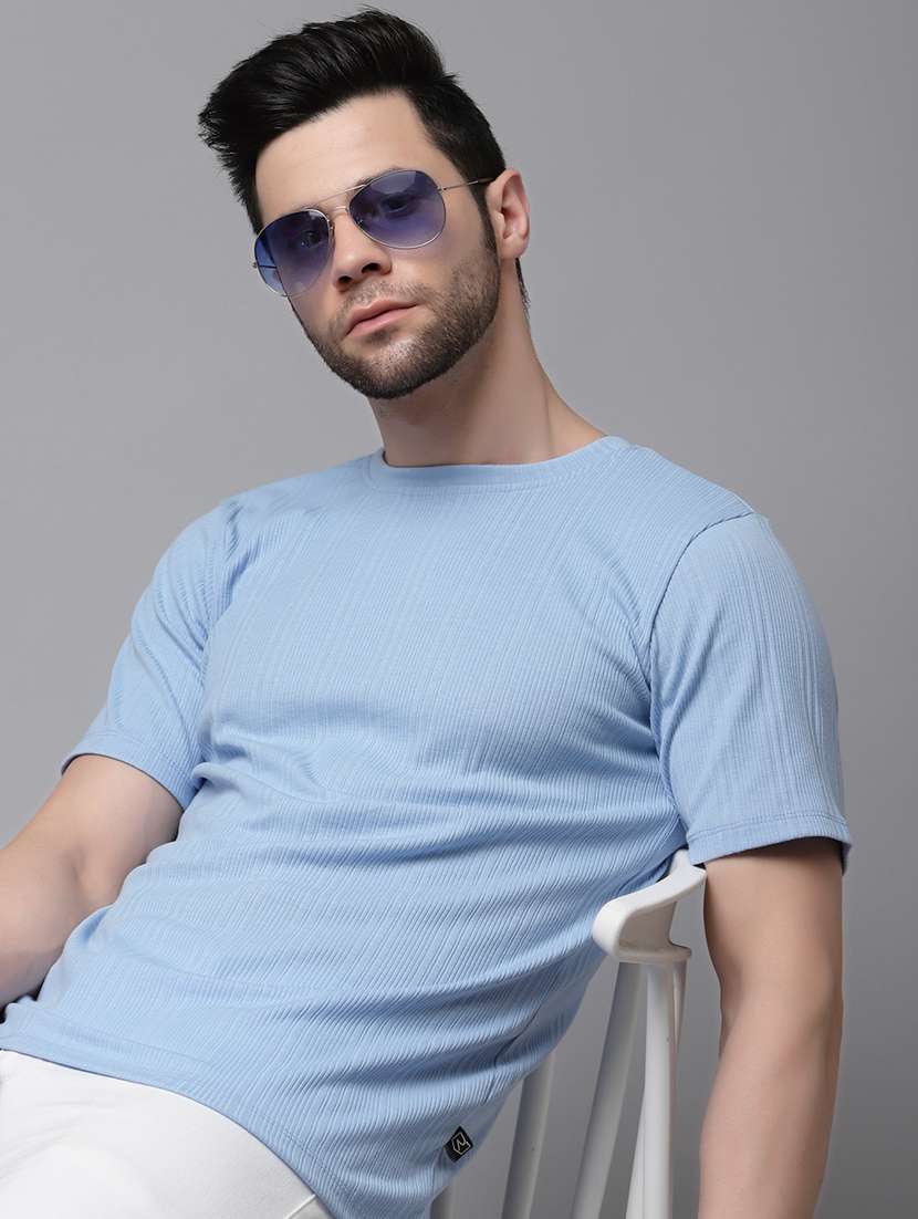 men solid short sleeves plain t-shirt - 21143793 -  Standard Image - 4