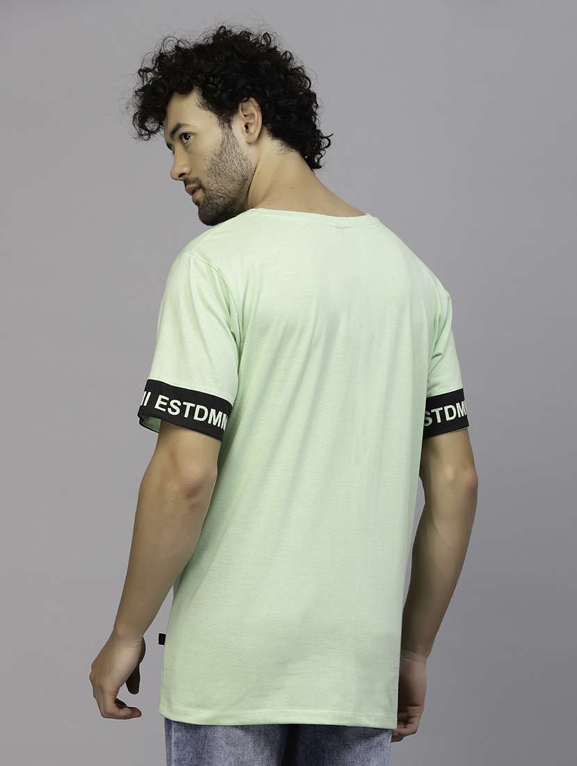 men round neck short sleeves t-shirt - 21143865 -  Standard Image - 4