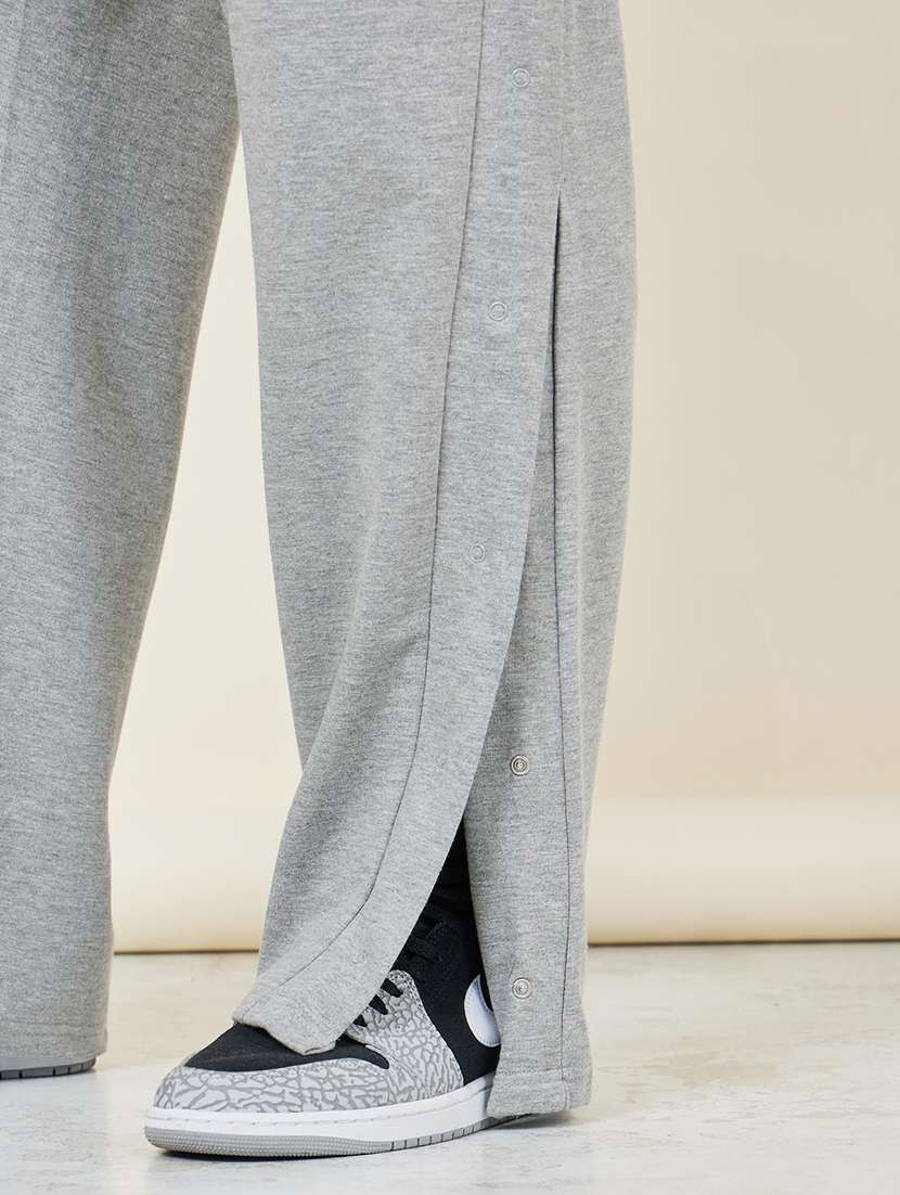 men mid rise cotton full length track pant - 21144940 -  Standard Image - 4