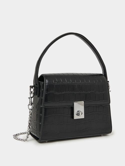 women textured leather handbag - 21145183 -  Standard Image - 0