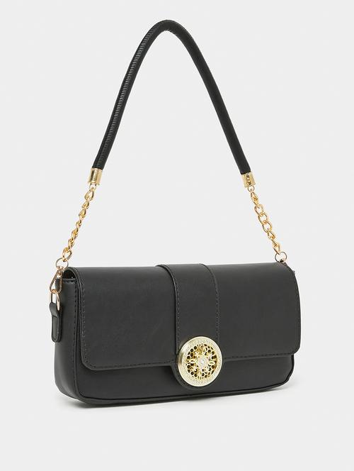 women solid leather handbag - 21145191 - Standard Image - 0