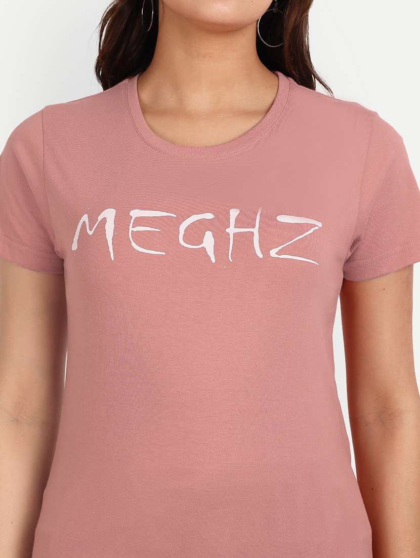 pink chest printed regular t-shirt - 21145264 - Standard Image - 4