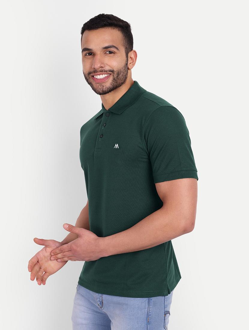 men short sleeves polo neck t-shirt - 21145306 - Standard Image - 1