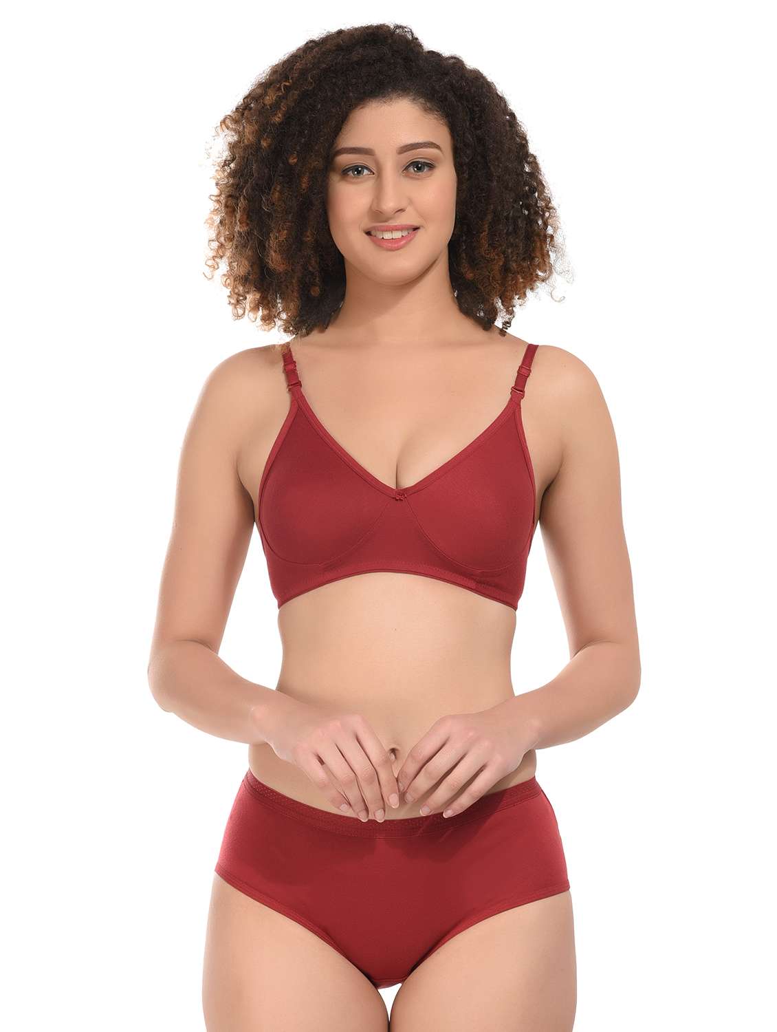 pack of 2 multi coloured hosiery bra and panty set - 21145544 -  Standard Image - 4