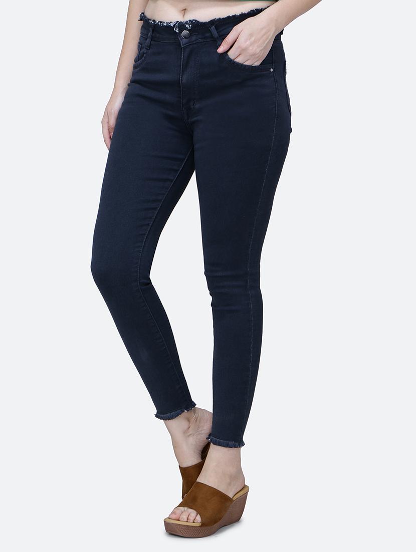 solid grey denim jeans - 21145776 - Standard Image - 1