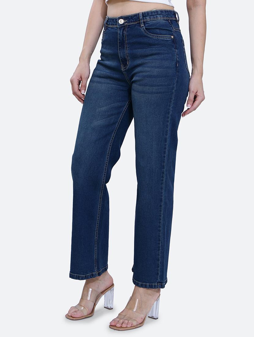 solid blue denim jeans - 21145875 -  Standard Image - 1