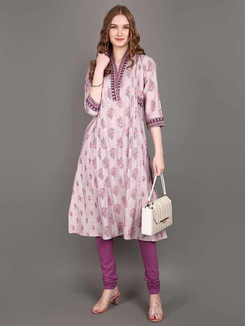 women solids churidar leggings - 21148203 -  Standard Image - 4