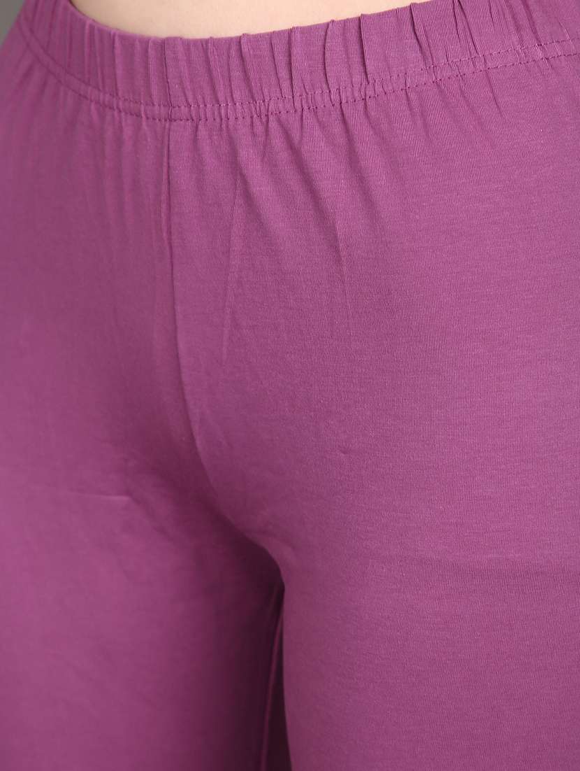 women solids churidar leggings - 21148203 -  Standard Image - 6