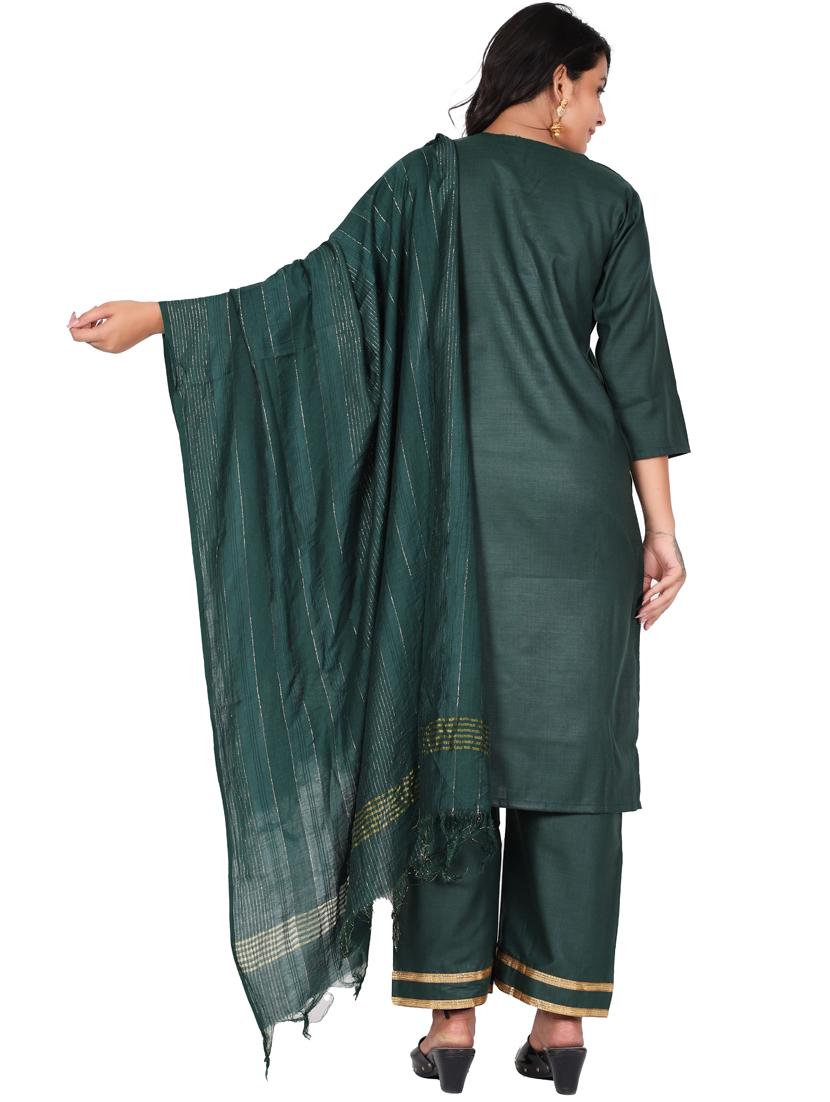 women three quarter sleeve suit set - 21148417 - Standard Image - 1