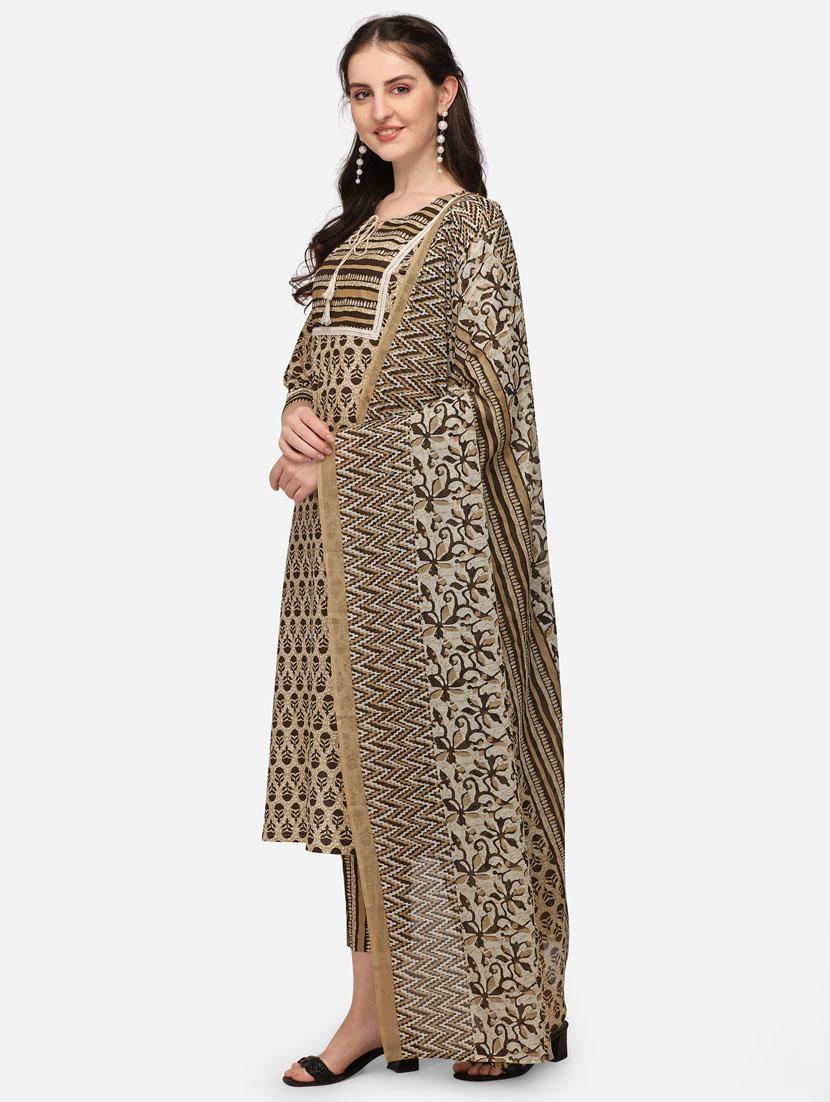 women three quarter sleeve suit set - 21148422 - Standard Image - 1