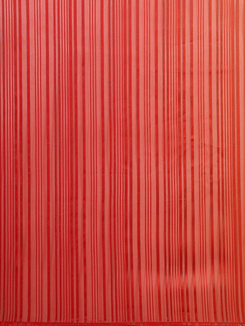red ombre fusion saree - 21148533 - Standard Image - 4