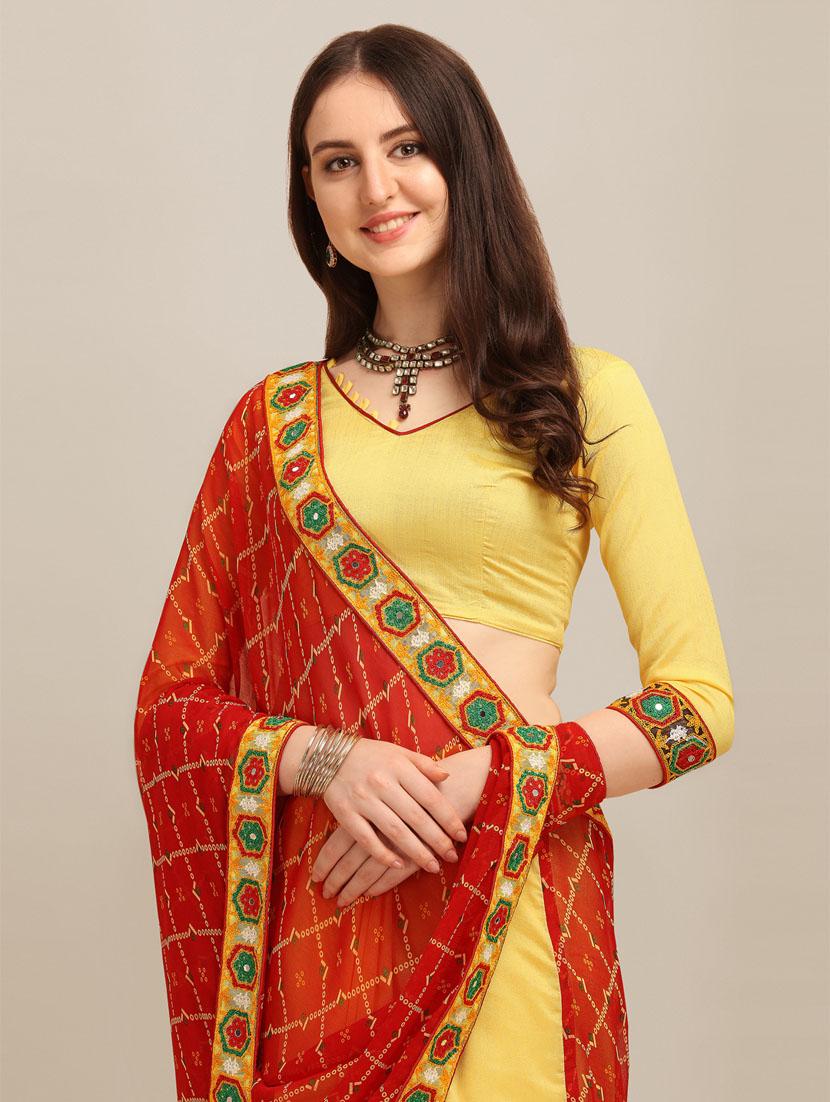 multi colored embroidered saree - 21148654 - Standard Image - 4