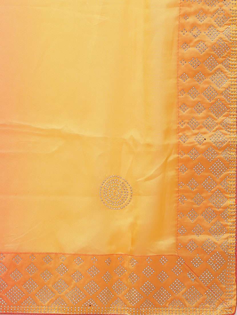 women pink ombre embellished saree - 21148680 -  Standard Image - 4