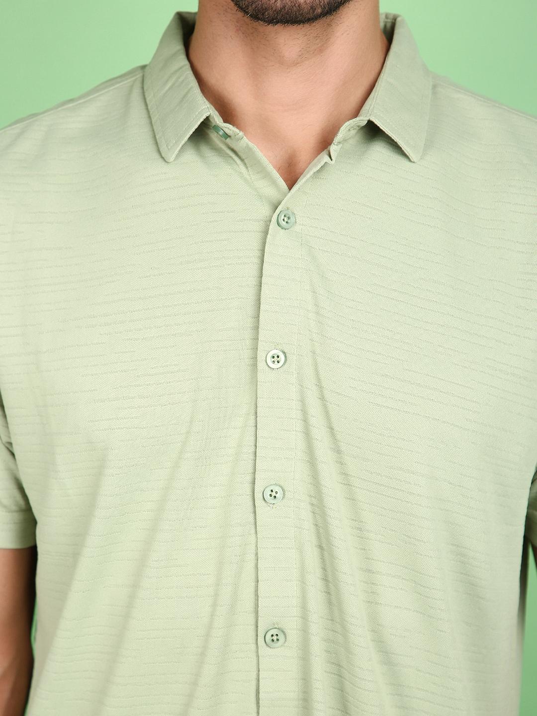 green cotton front print tshirt - 21151242 -  Standard Image - 1