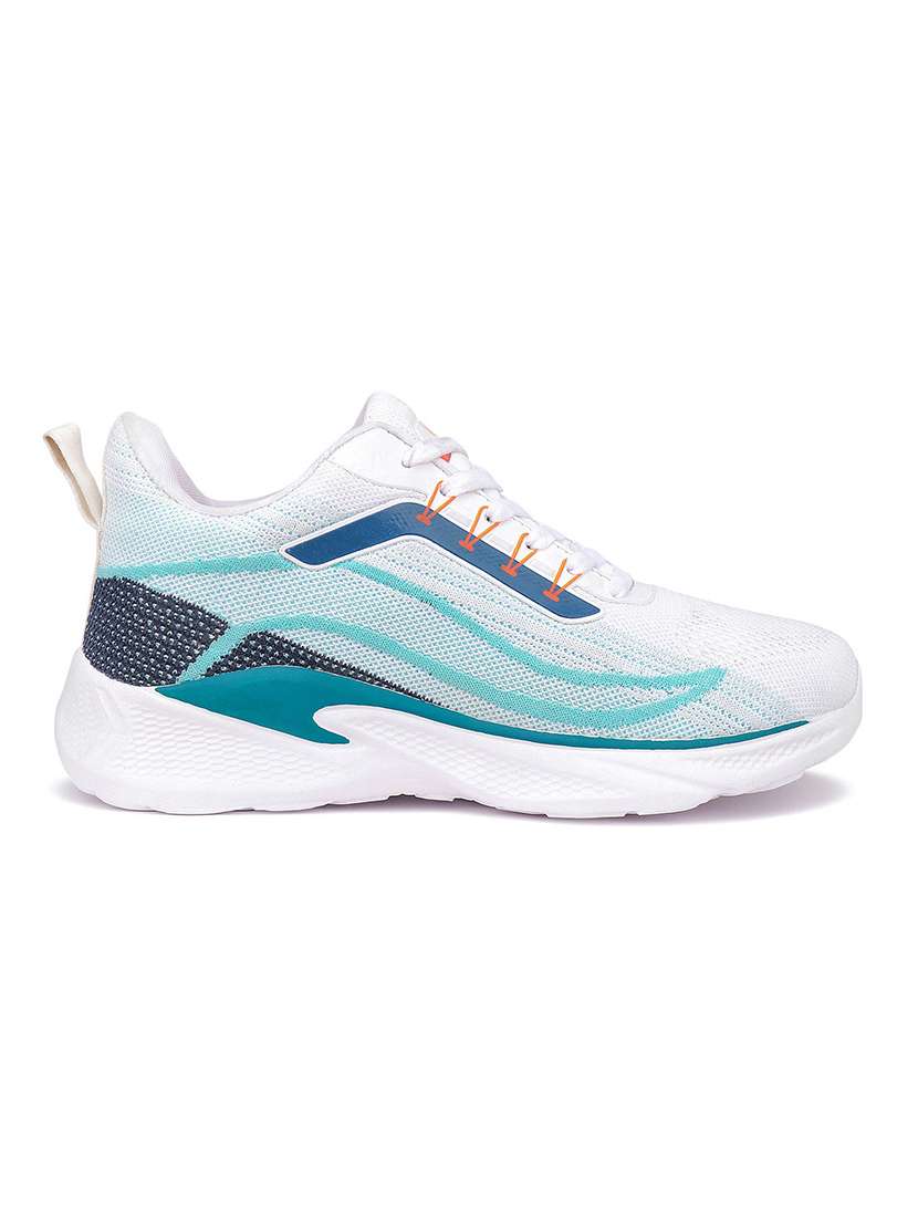 white colourblocked sports shoes - 21151666 - Standard Image - 1