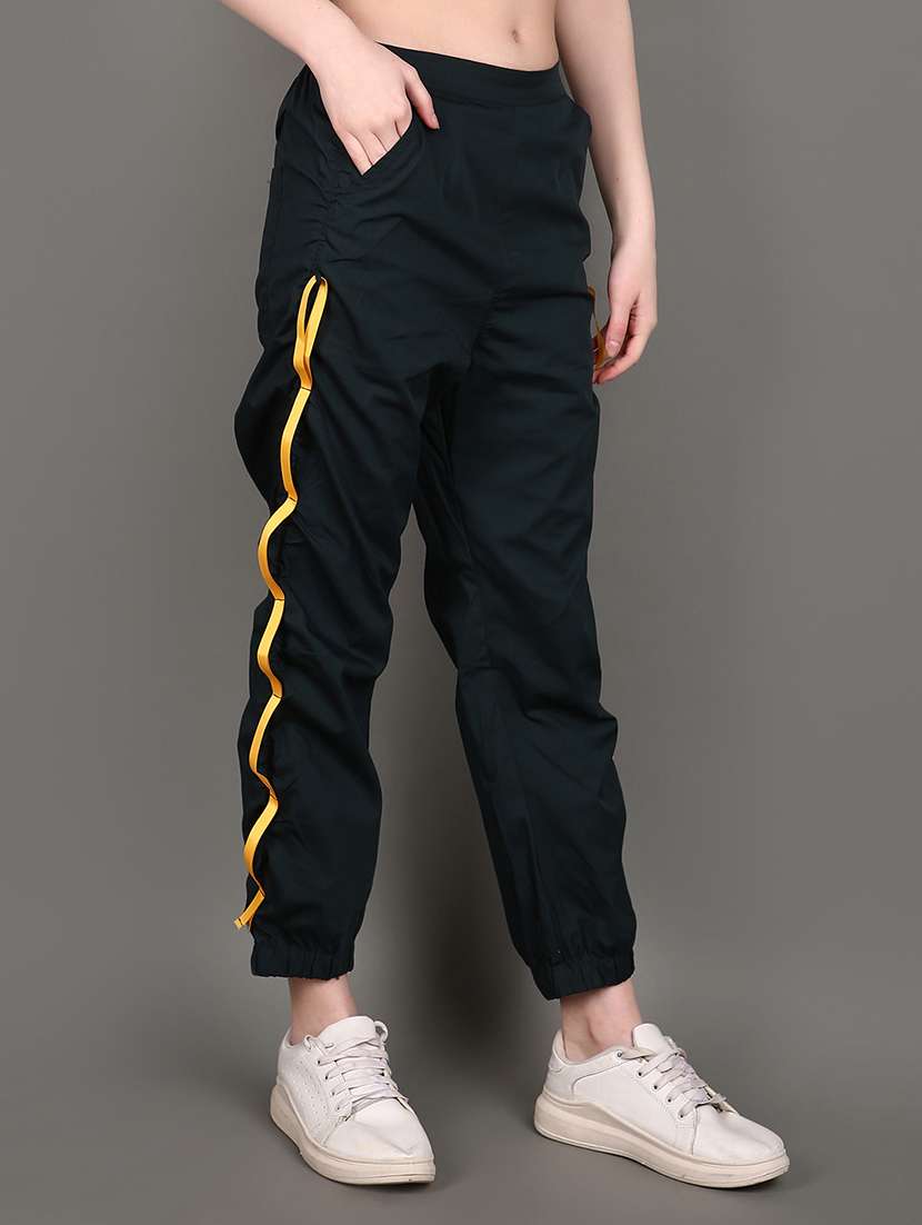 green cotton solids jogger - 21151763 -  Standard Image - 1