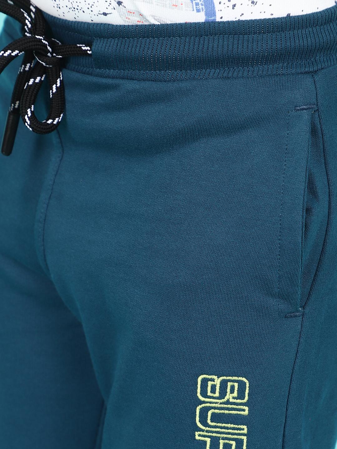 teal cotton single jersey trouser - 21151808 - Standard Image - 6