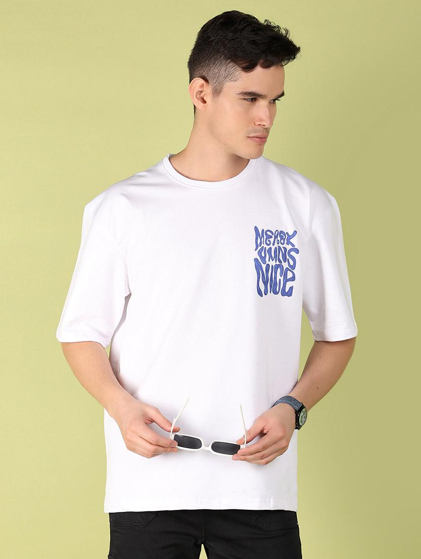men round neck short sleeves t-shirt