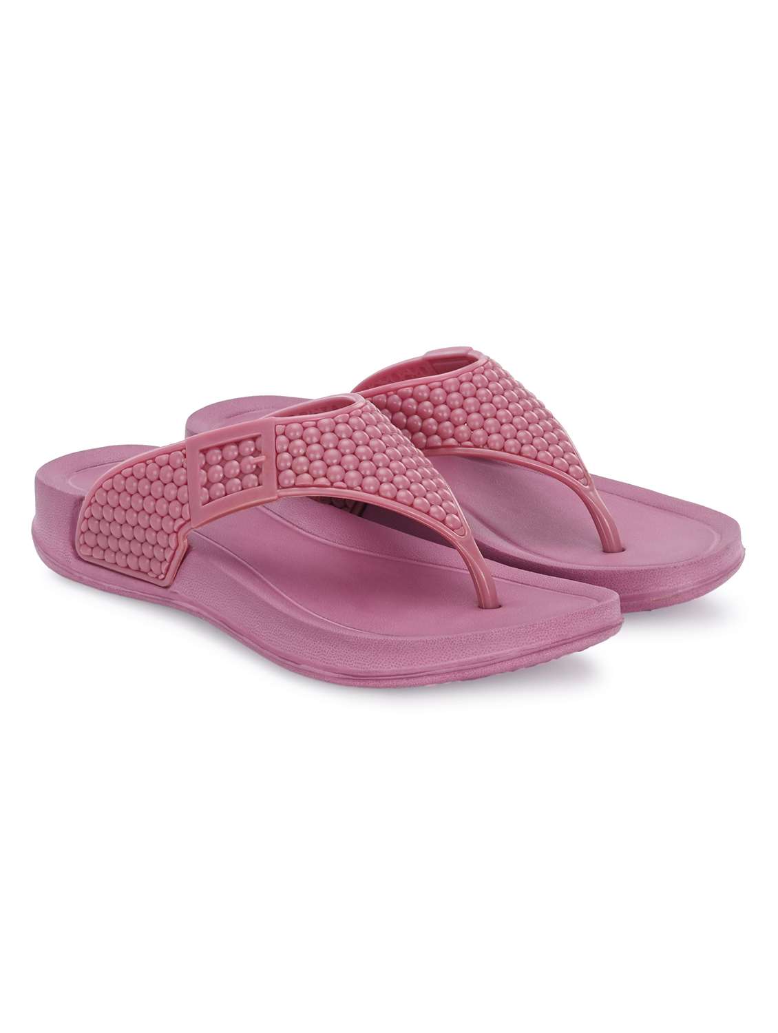 women solid toe separator slipper - 21153312 - Standard Image - 1