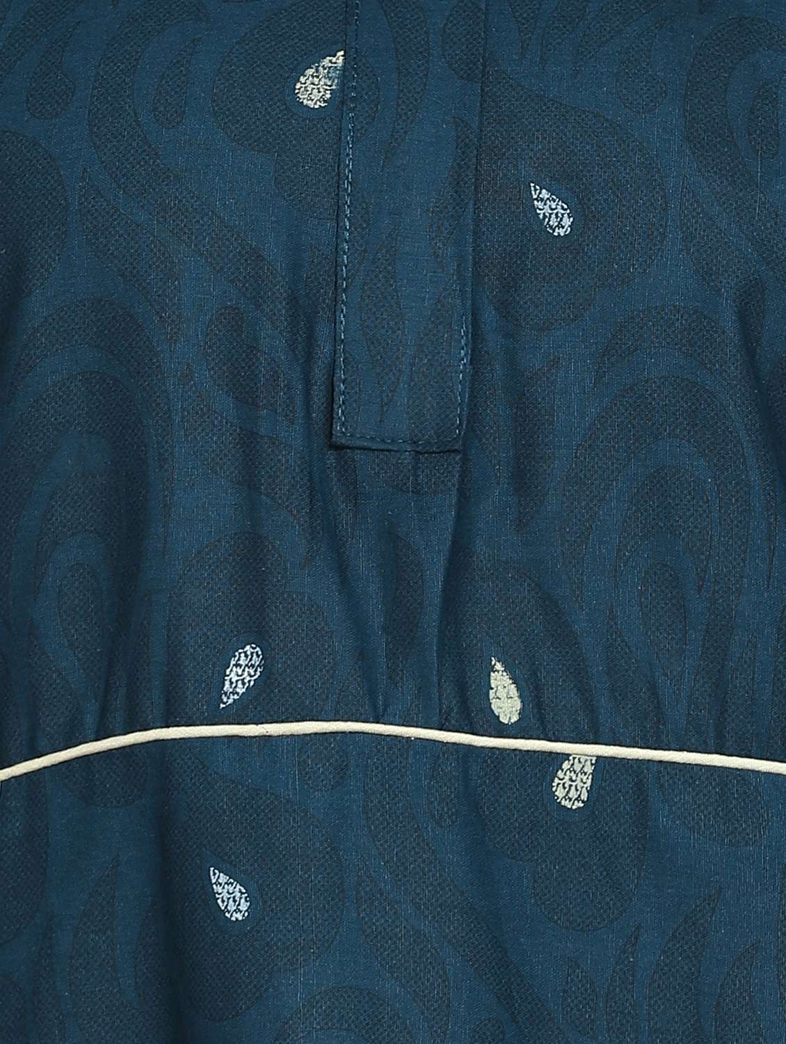 women printed short sleeves nighty - 21153796 - Standard Image - 4