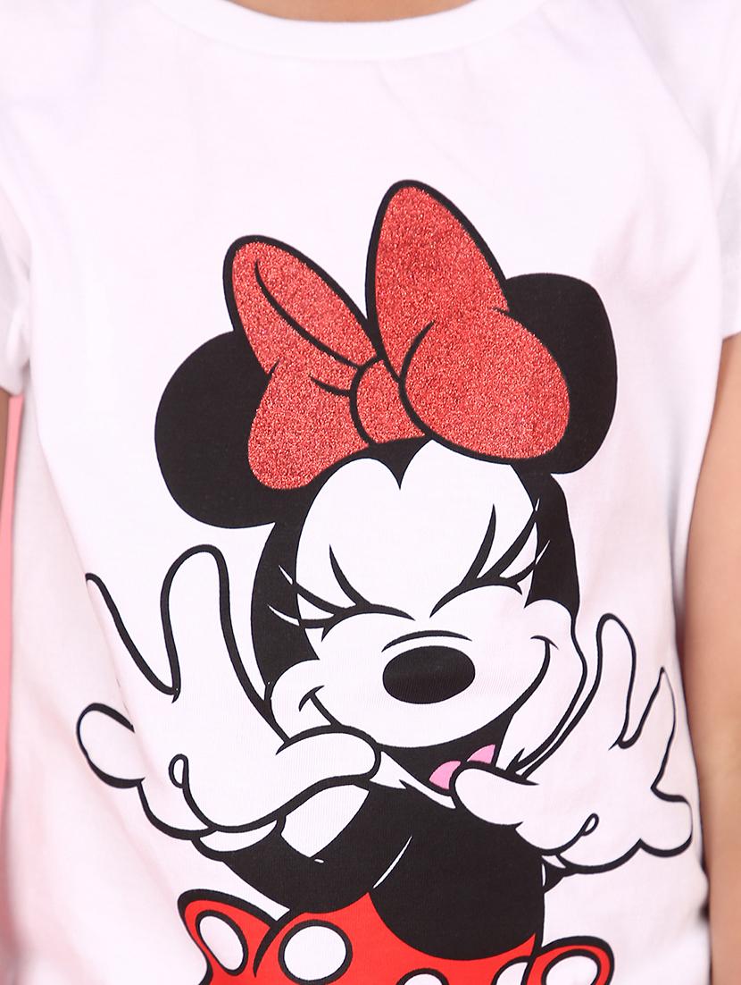 girls white graphic regular tee - 21154427 - Standard Image - 6