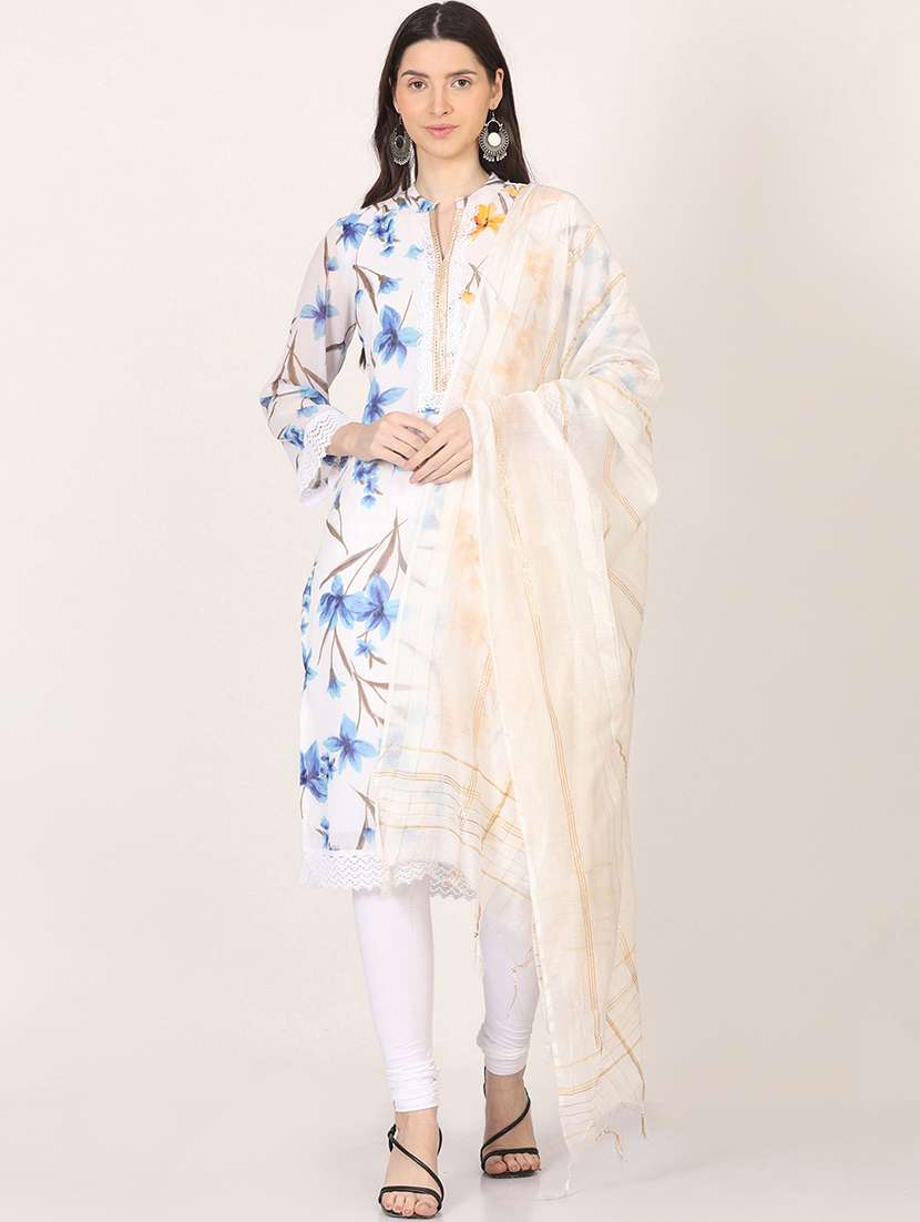 women kurta legging set with dupatta