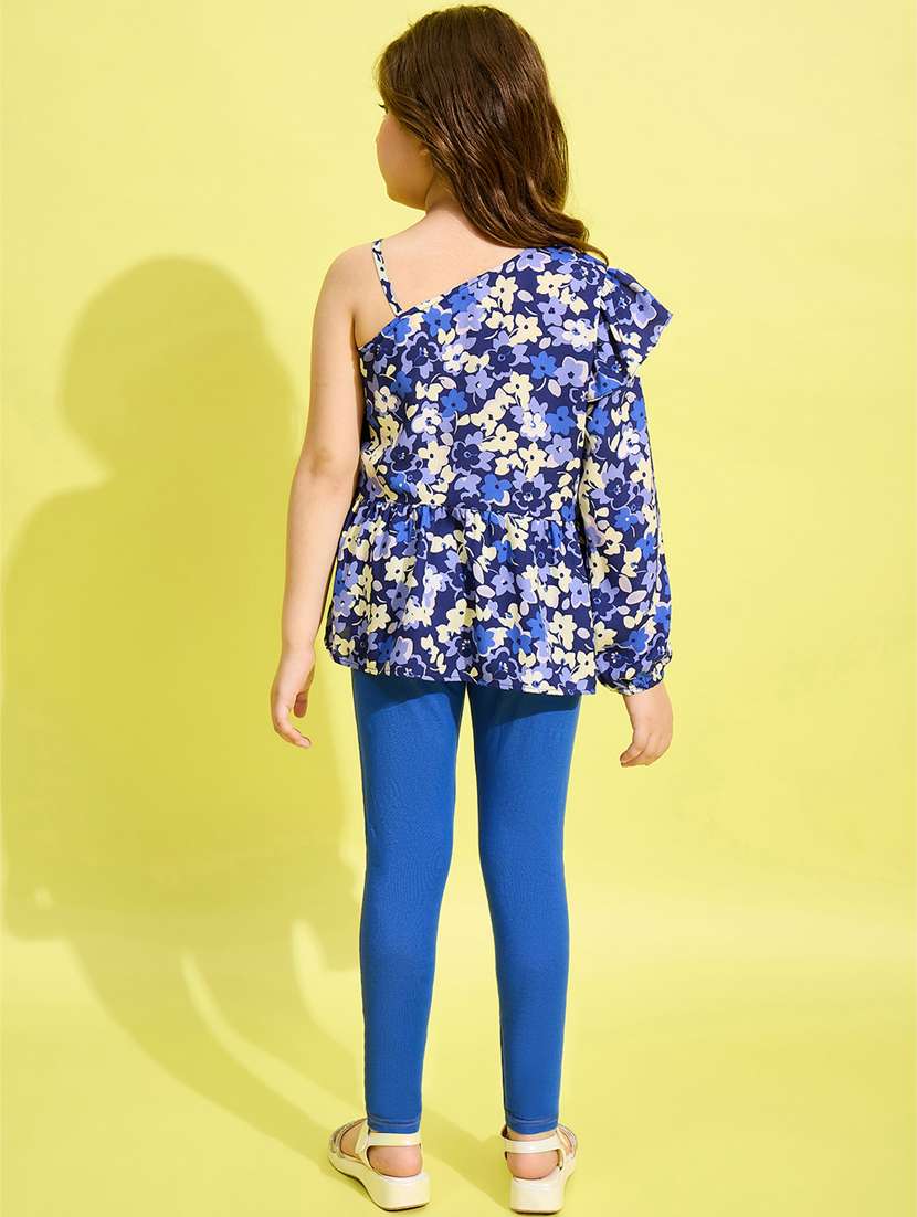 girls floral printed full length set - 21158374 -  Standard Image - 4