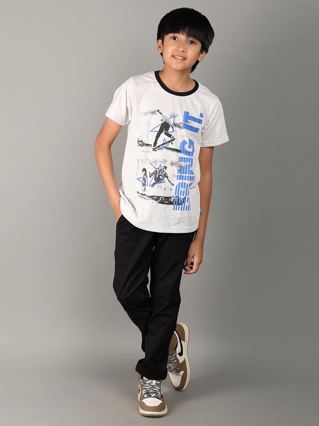 light grey cotton single jersey tshirt - 21158920 - Standard Image - 6