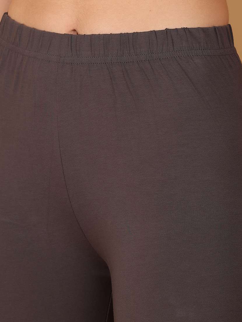 women grey cotton leggings - 21160188 -  Standard Image - 6