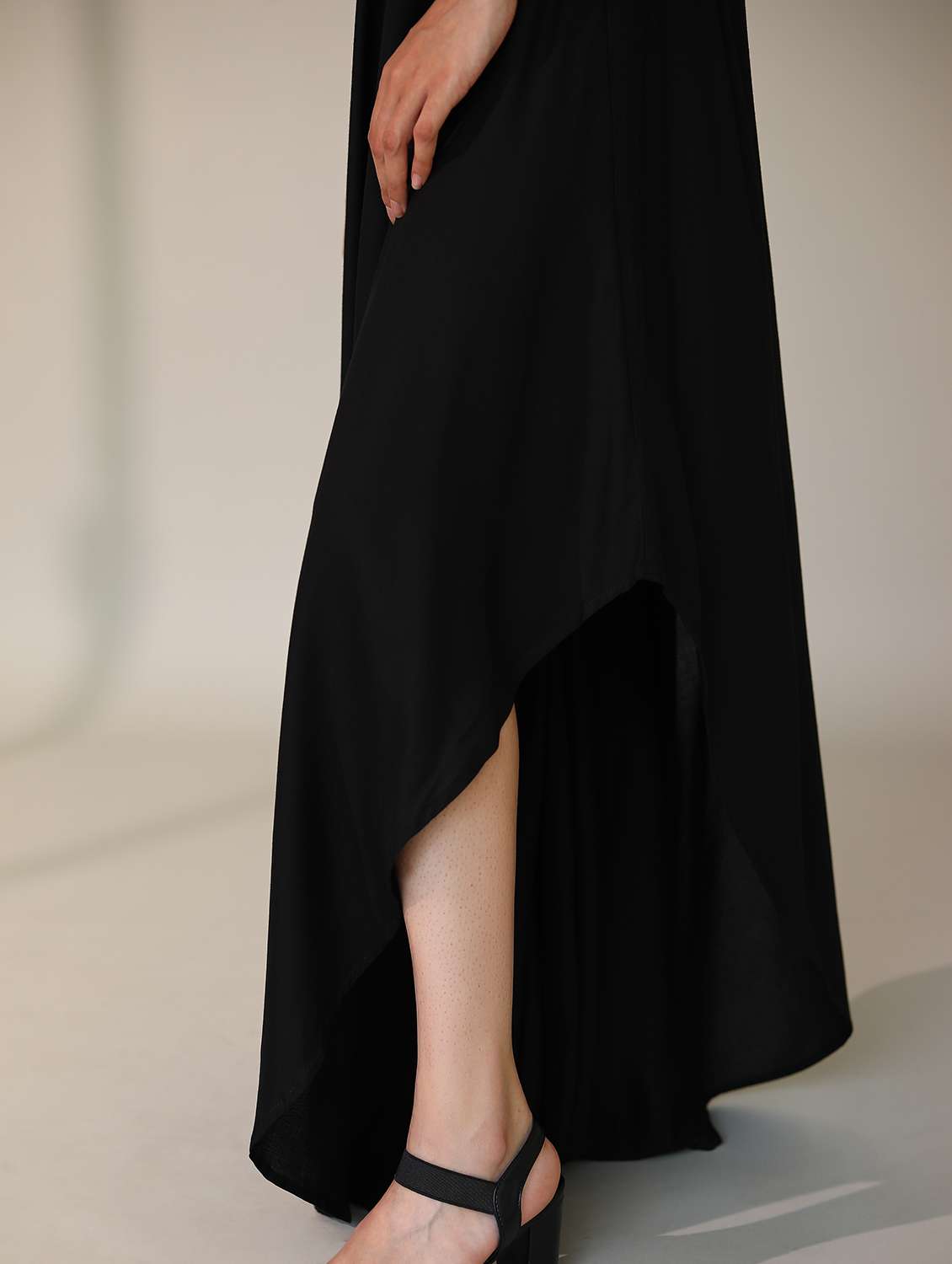 women solid high rise harem pant  - 21161299 -  Standard Image - 4