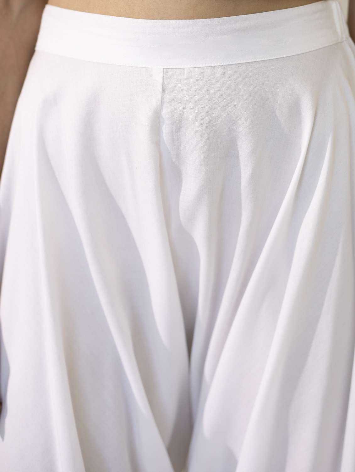 women solid high rise harem pant  - 21161304 -  Standard Image - 4