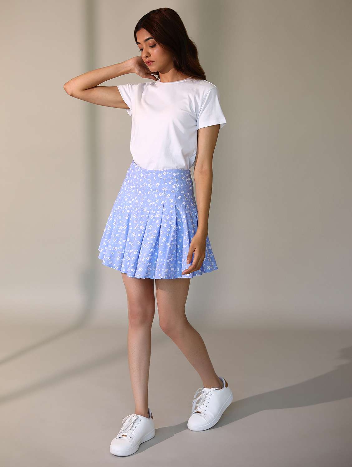 women solid short sleeves t-shirt - 21164615 -  Standard Image - 1