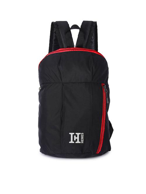 black color block regular backpack - 21167334 - Standard Image - 0