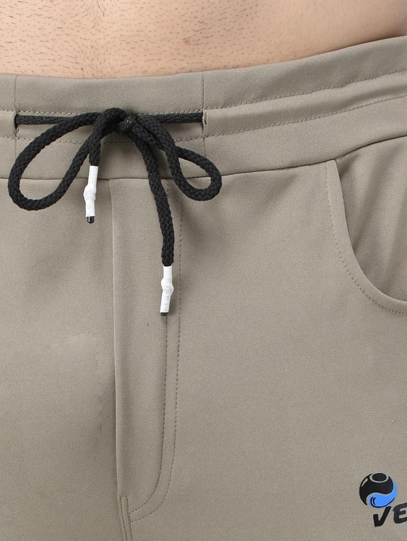 men placement print lycra ankle length track pant - 21167343 - Standard Image - 4