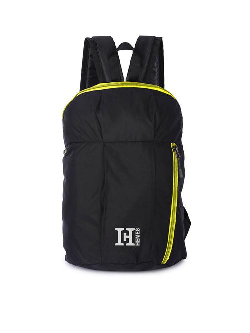 black color block regular backpack - 21167361 - Standard Image - 0