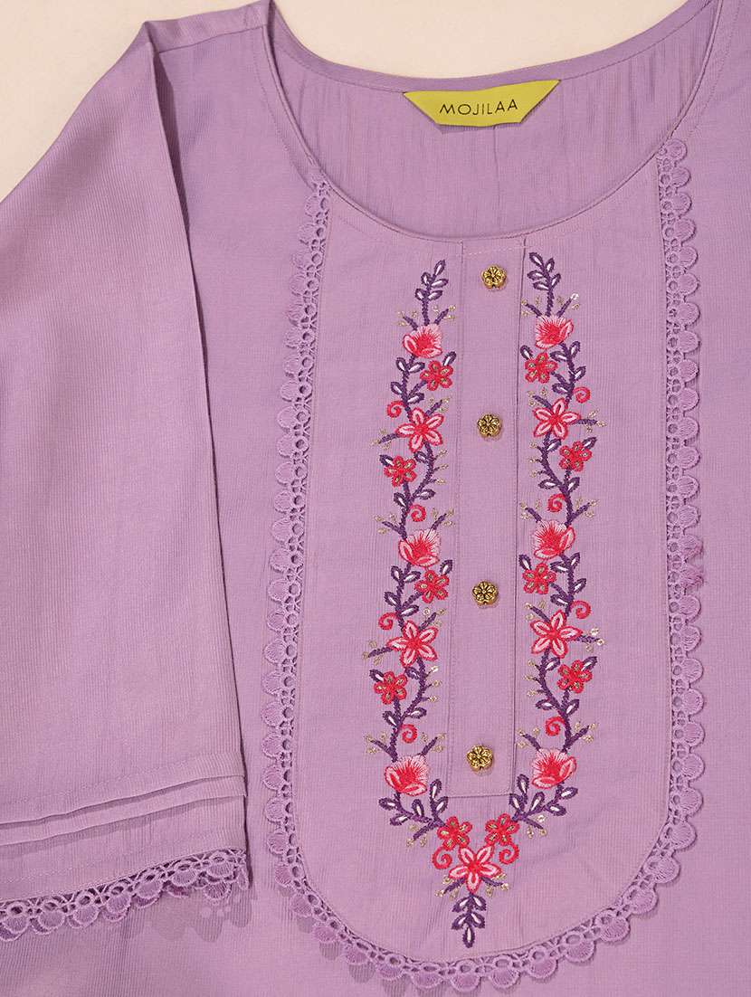 women three quarter sleeve straight kurta - 21167758 -  Standard Image - 6