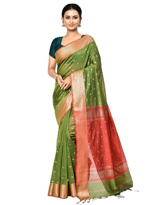 women self design banarasi saree with blouse - 21167845 -  Standard Image - 0