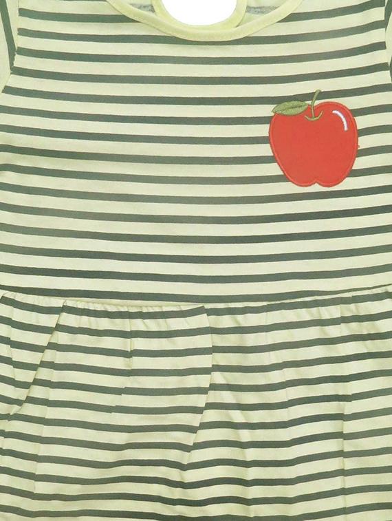 girls stripes printed twin set - 21167903 - Standard Image - 4