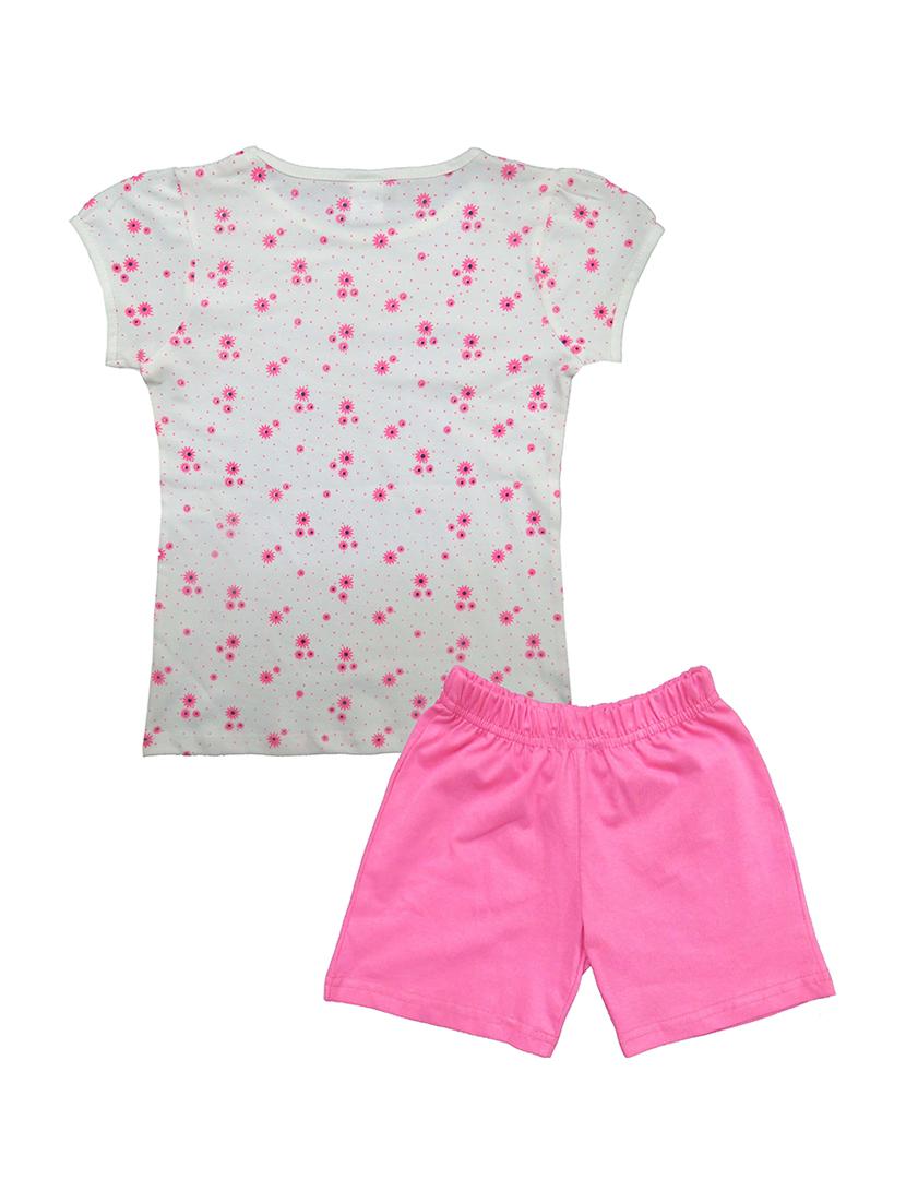 girls floral printed casual shorts set - 21167937 - Standard Image - 1