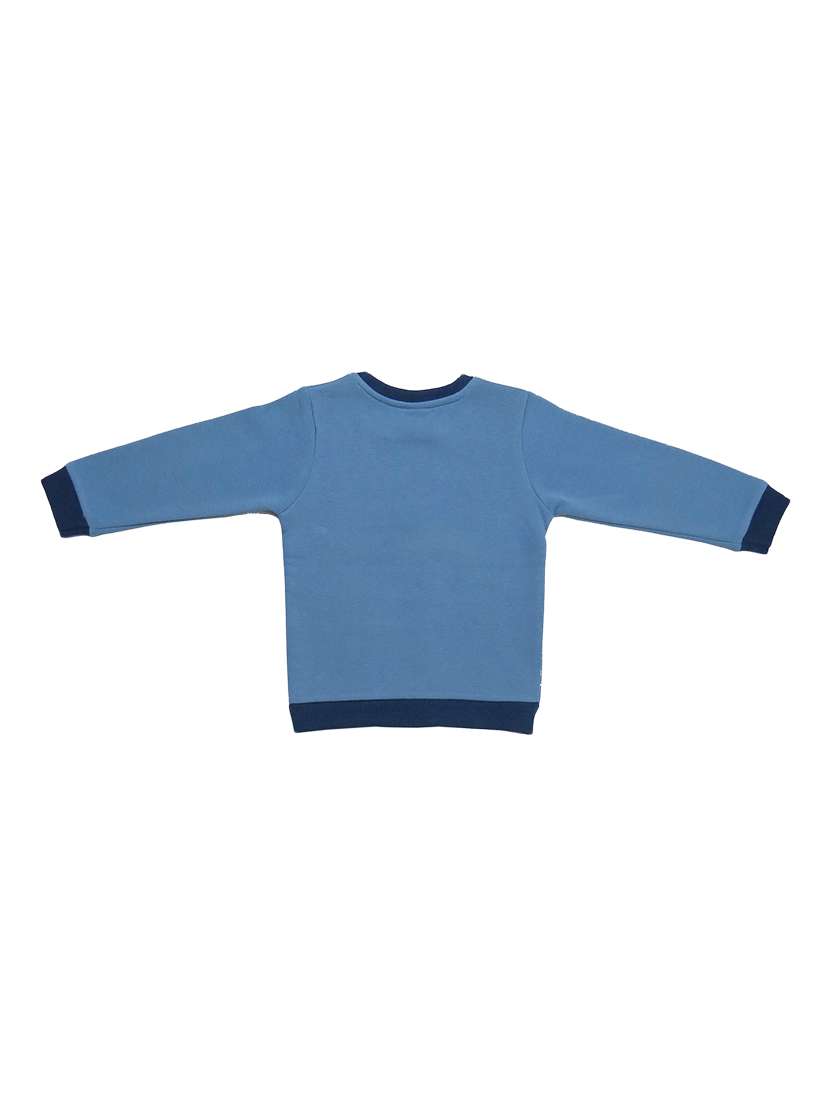 boys round neck printed sweatshirt - 21167949 - Standard Image - 1