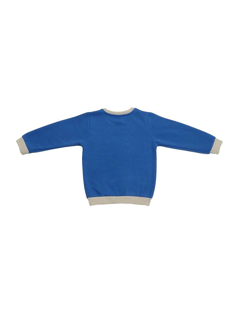 boys round neck printed sweatshirt - 21167950 - Standard Image - 1