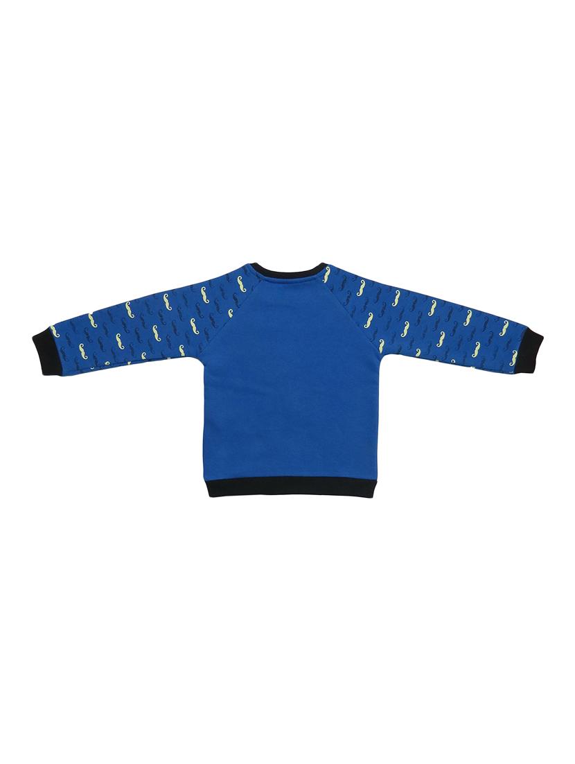 boys round neck printed sweatshirt - 21167952 -  Standard Image - 1