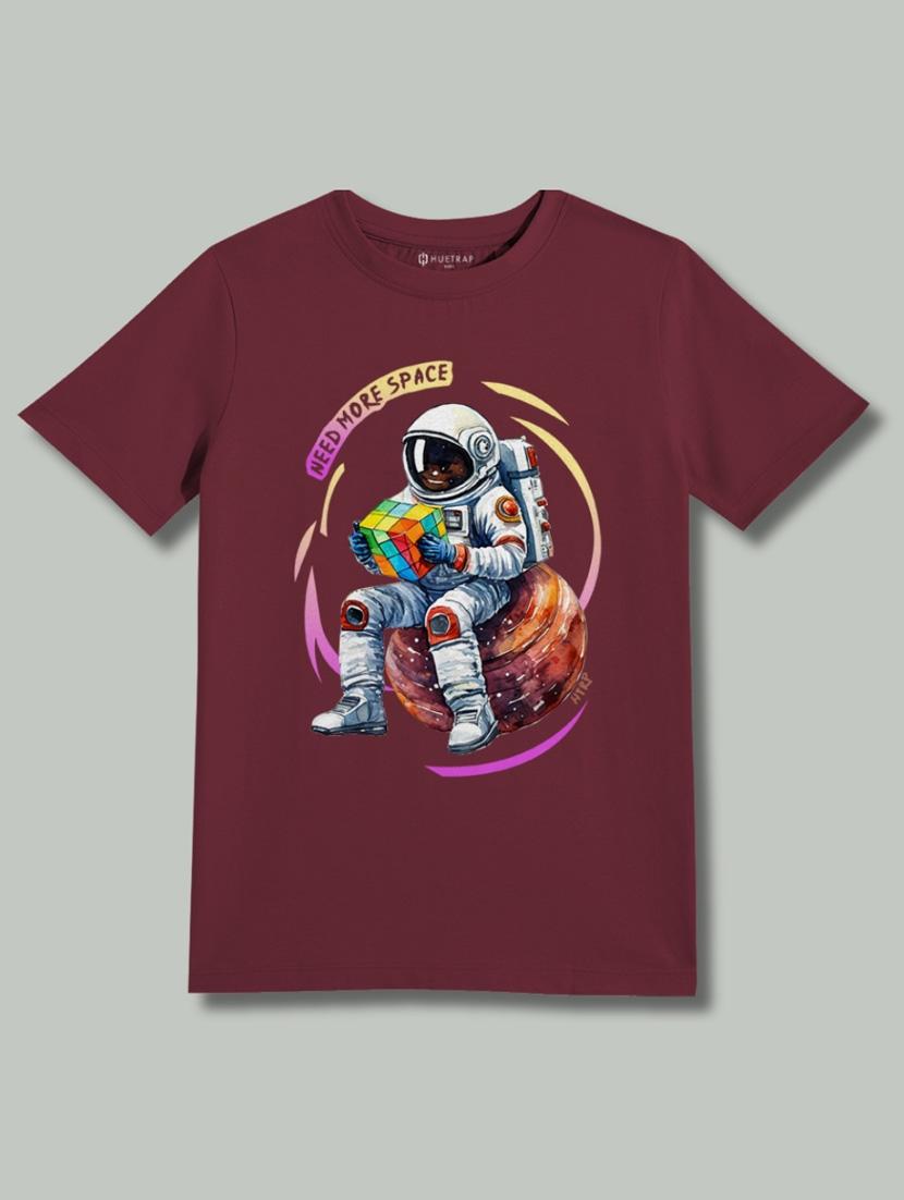 boys round neck printed t-shirt - 21168300 - Standard Image - 1