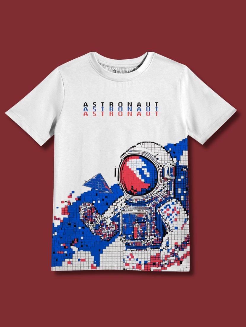 boys round neck printed t-shirt - 21168441 - Standard Image - 1