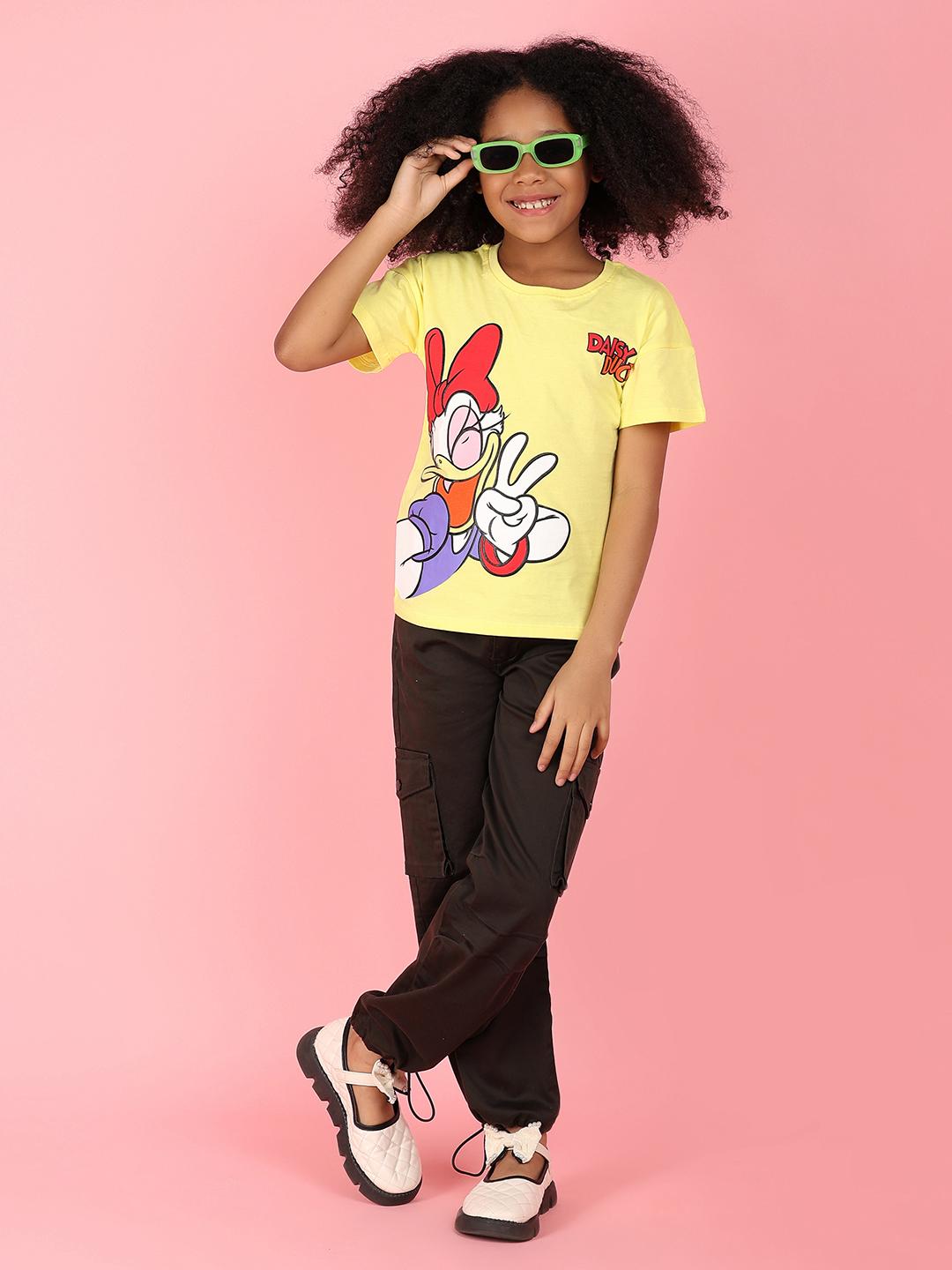 yellow cotton single jersey tshirt - 21168652 - Standard Image - 6