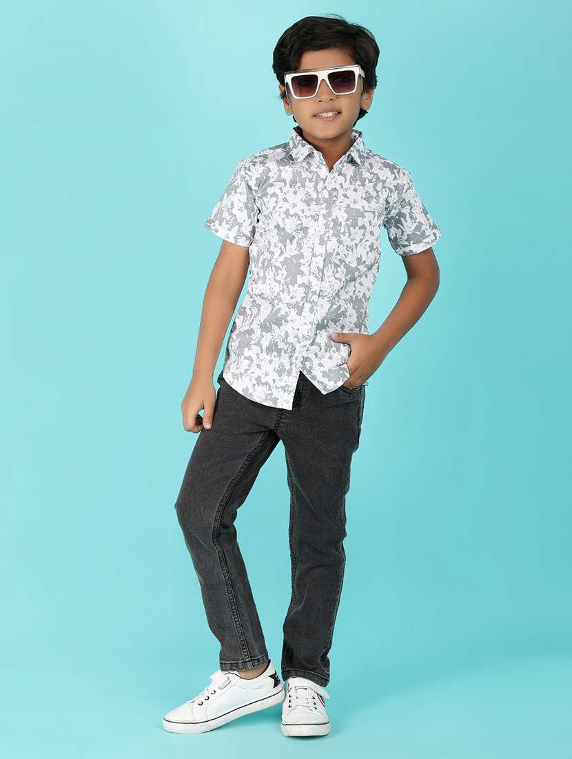 boy solid denim plain jean - 21168679 -  Standard Image - 4