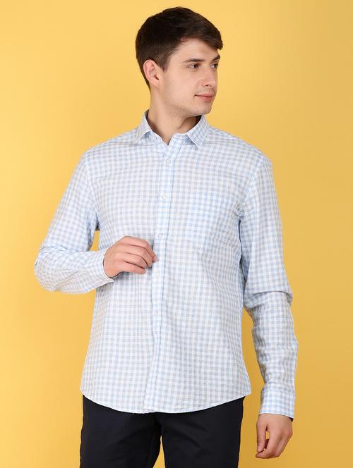 men checkered casual shirt - 21168898 -  Standard Image - 0